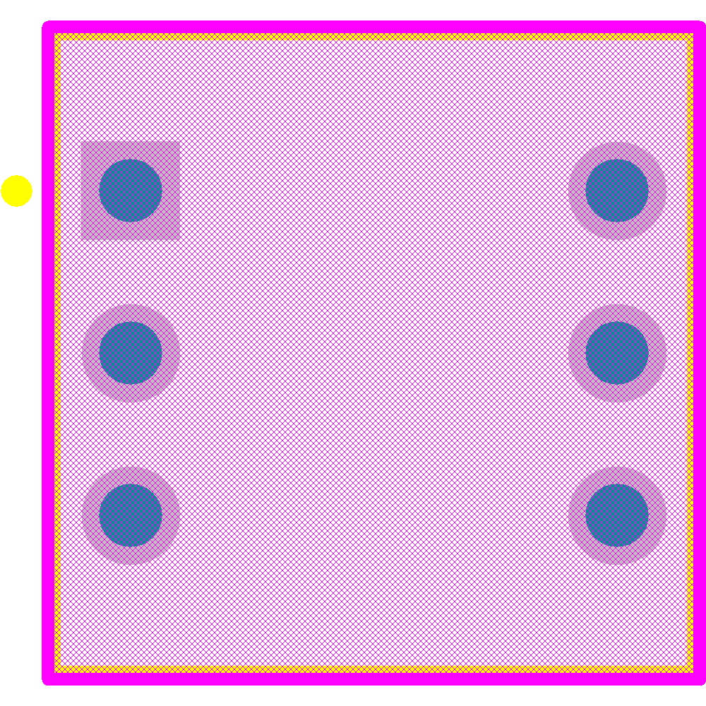 PT65121 Footprint - APEM