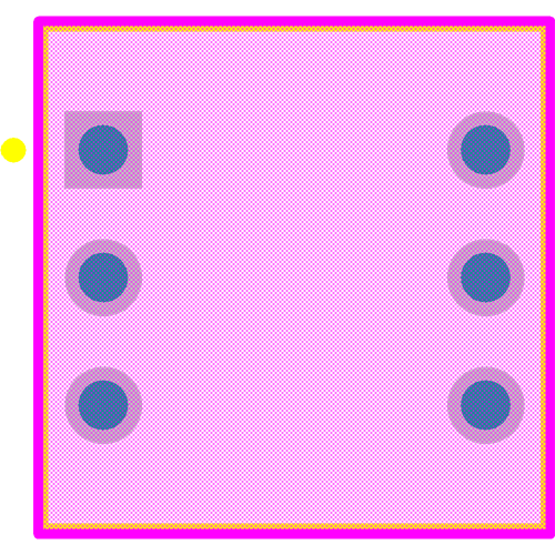 PT65121 Footprint - APEM