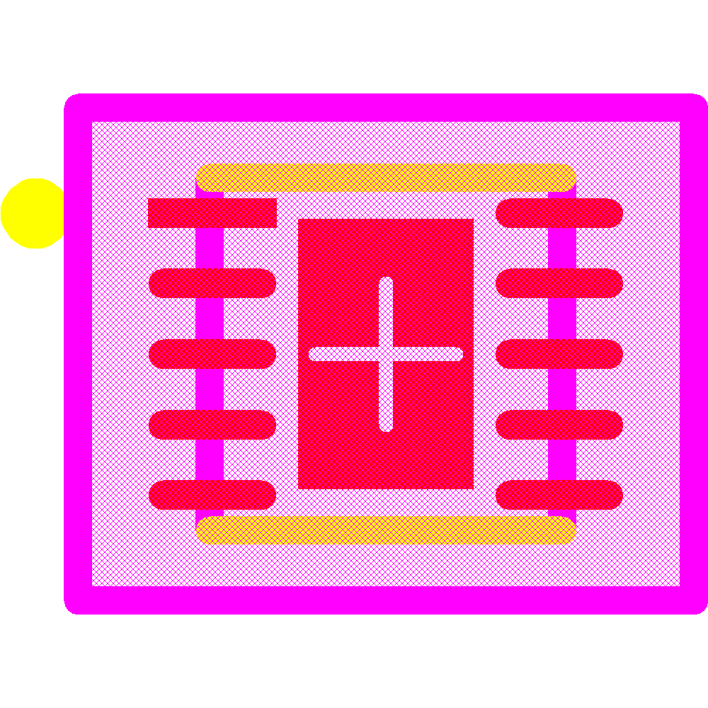 MIC2297-42YML-TR Footprint - Microchip