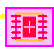 MIC2297-42YML-TR Footprint - Microchip