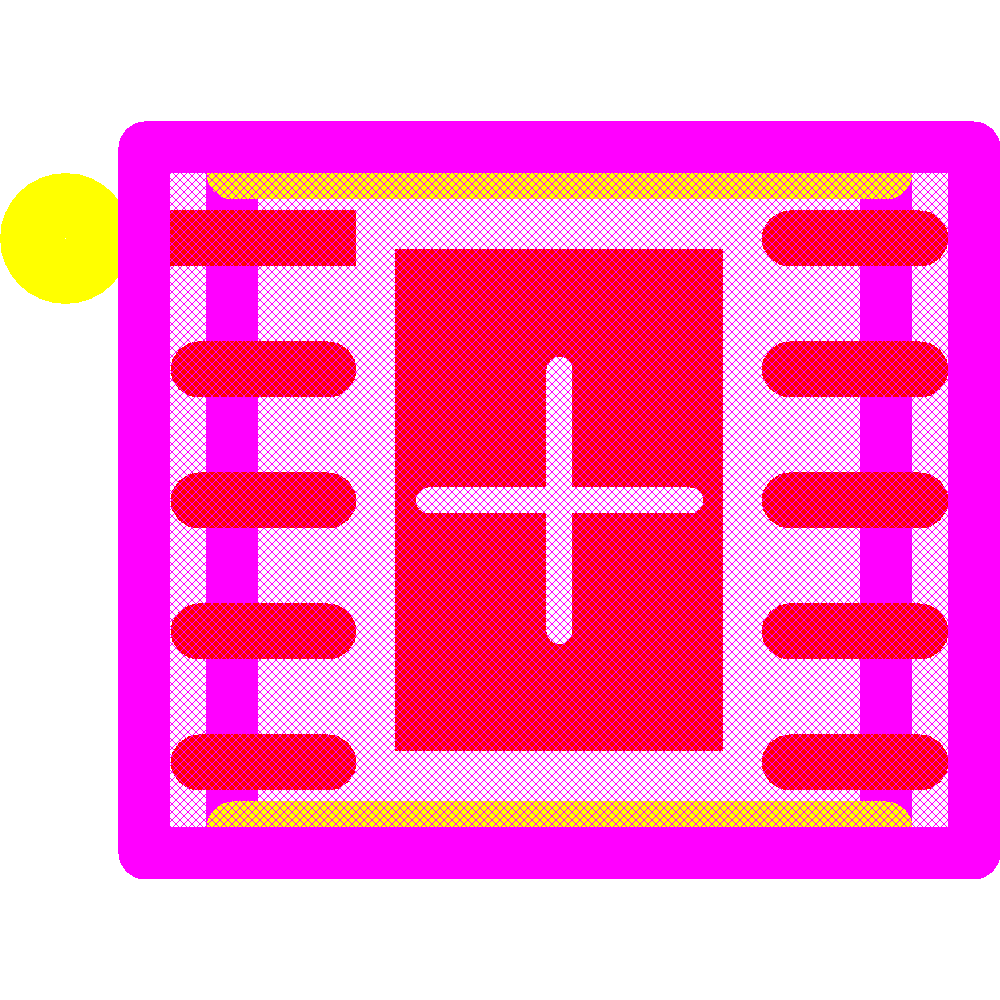 MIC2297-42YML-TR Footprint - Microchip