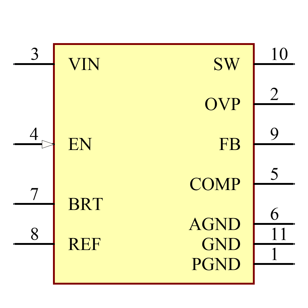 MIC2297-42YML-TR Symbol - Microchip