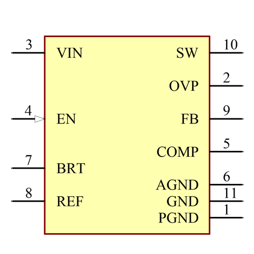 MIC2297-42YML-TR Symbol - Microchip