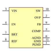 MIC2297-42YML-TR Symbol - Microchip
