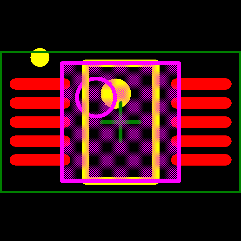 LT4356IMS-1#TRPBF Footprint - Analog Devices
