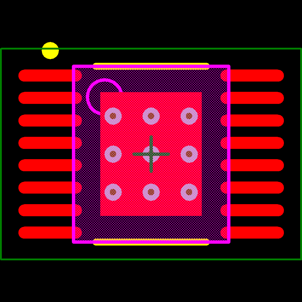LT3466EFE#TRPBF Footprint - Analog Devices