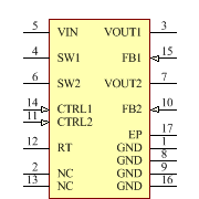 LT3466EFE#TRPBF Symbol - Analog Devices