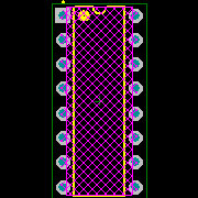 LTC691IN#PBF Footprint - Analog Devices