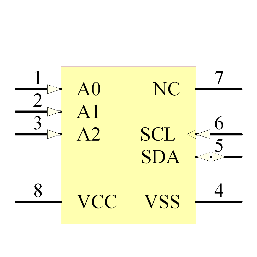 24C65/P Symbol - Microchip