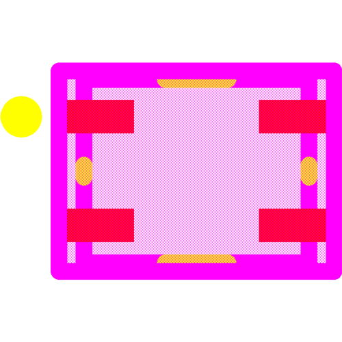 ACM2520-102-2P-T002 Footprint - TDK