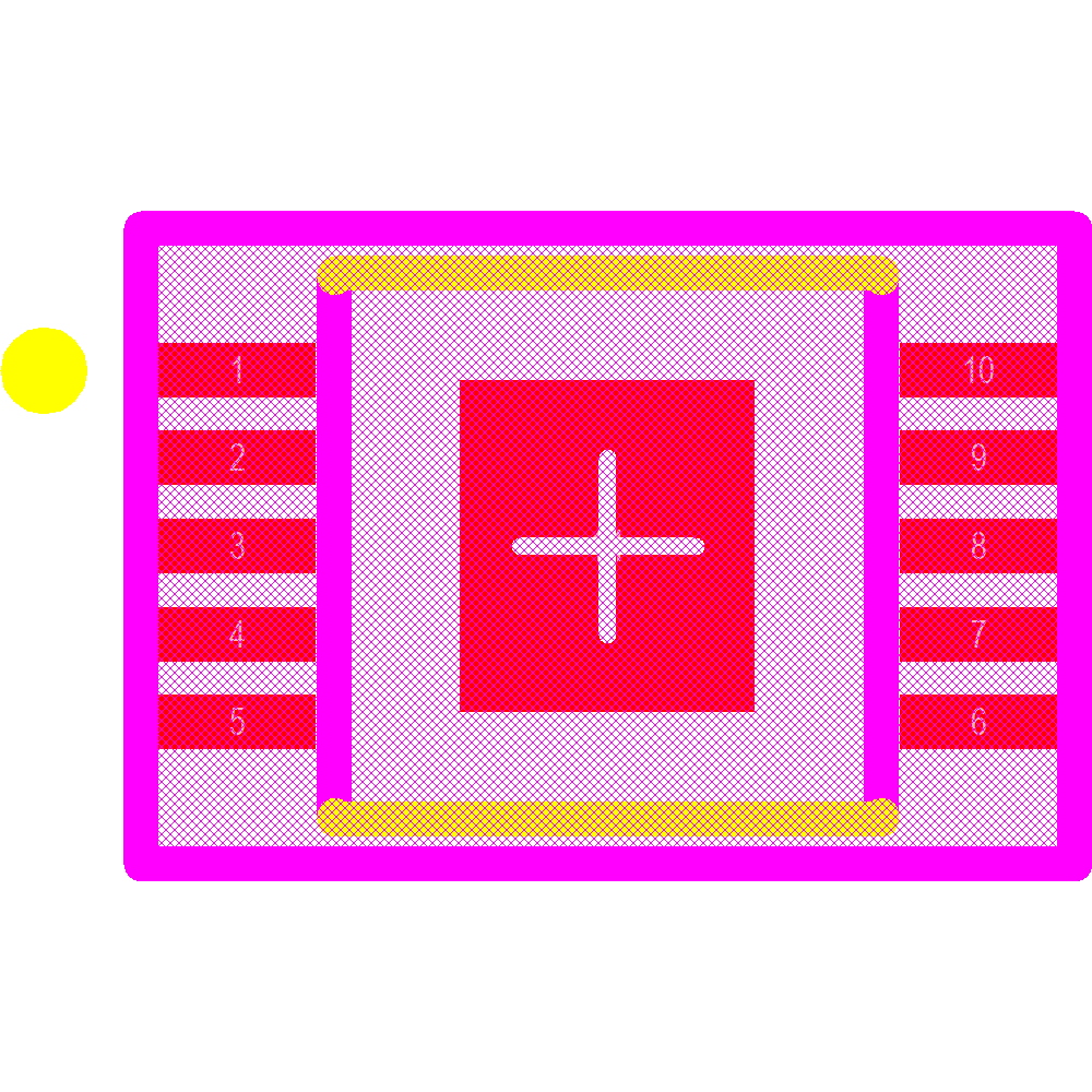 LTC7001EMSE#PBF Footprint - Analog Devices
