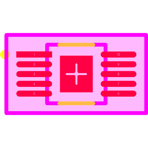 LTC7001EMSE#PBF Footprint - Analog Devices