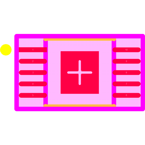 LTC7001EMSE#PBF Footprint - Analog Devices