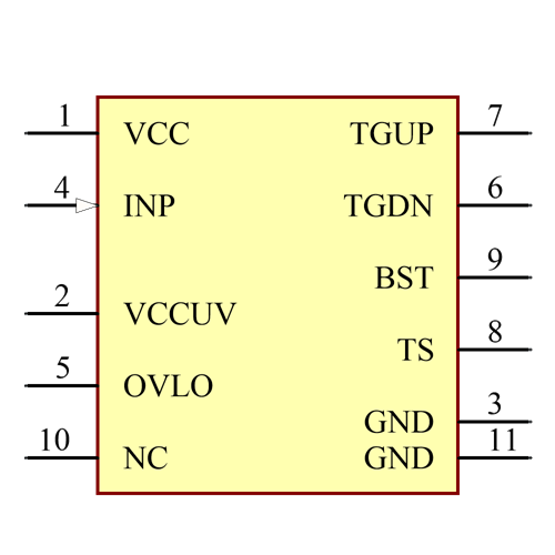 LTC7001EMSE#PBF Symbol - Analog Devices