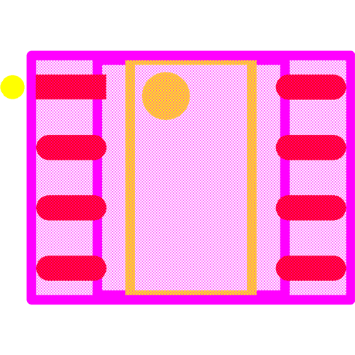 TLE9251VSJXUMA1 Footprint - Infineon