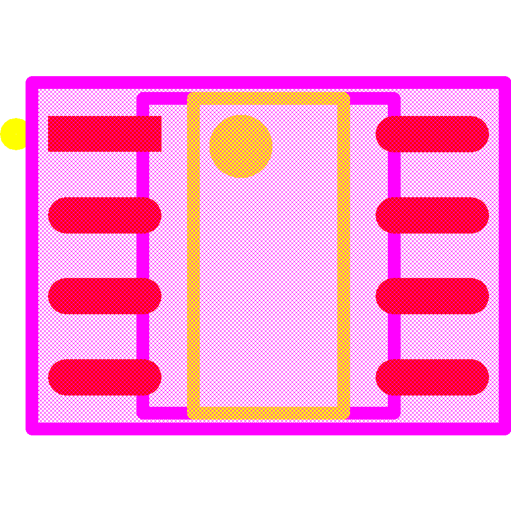 TLE9251VSJXUMA1 Footprint - Infineon