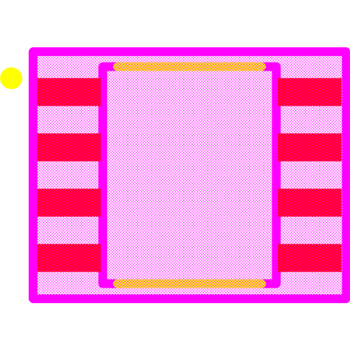 TLE9251VSJXUMA1 Footprint - Infineon
