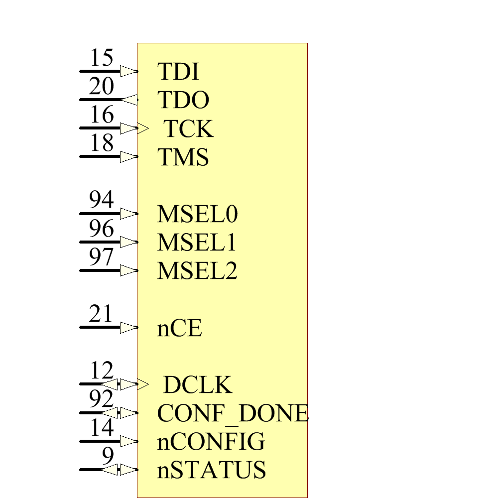 EP4CE10E22C8N Symbol - Intel Altera