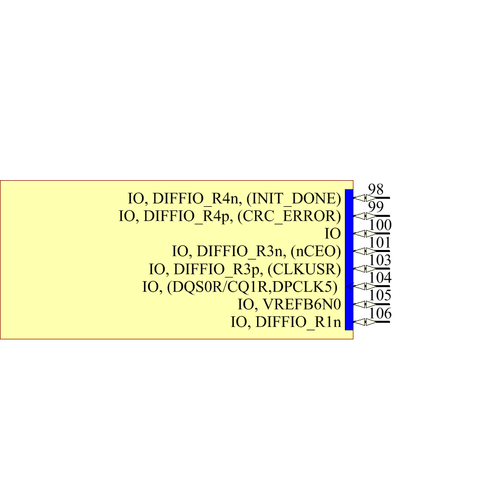 EP4CE10E22C8N Symbol - Intel Altera