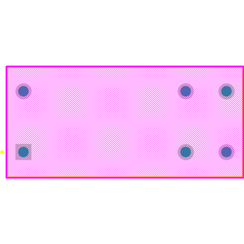 G2R-2A4-DC12 Footprint - Omron