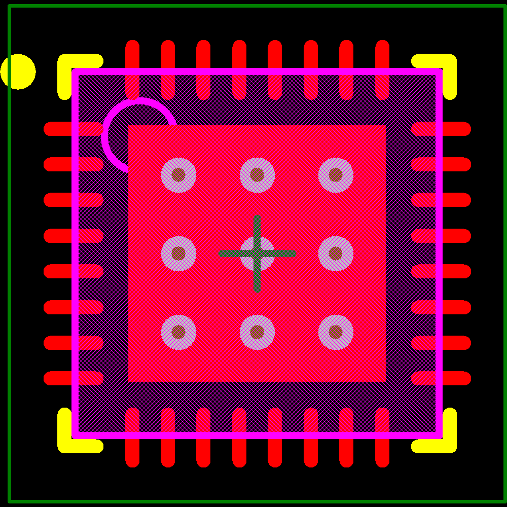 ADXL312WACPZ-RL Footprint - Analog Devices