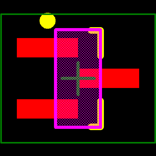 MAX5490GC01000+T Footprint - Analog Devices