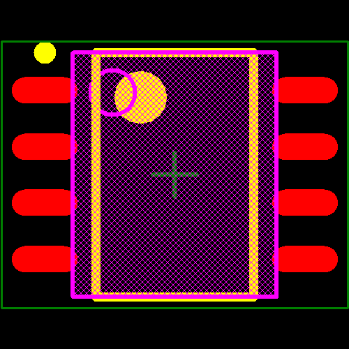 TC120333EHATR Footprint - Microchip