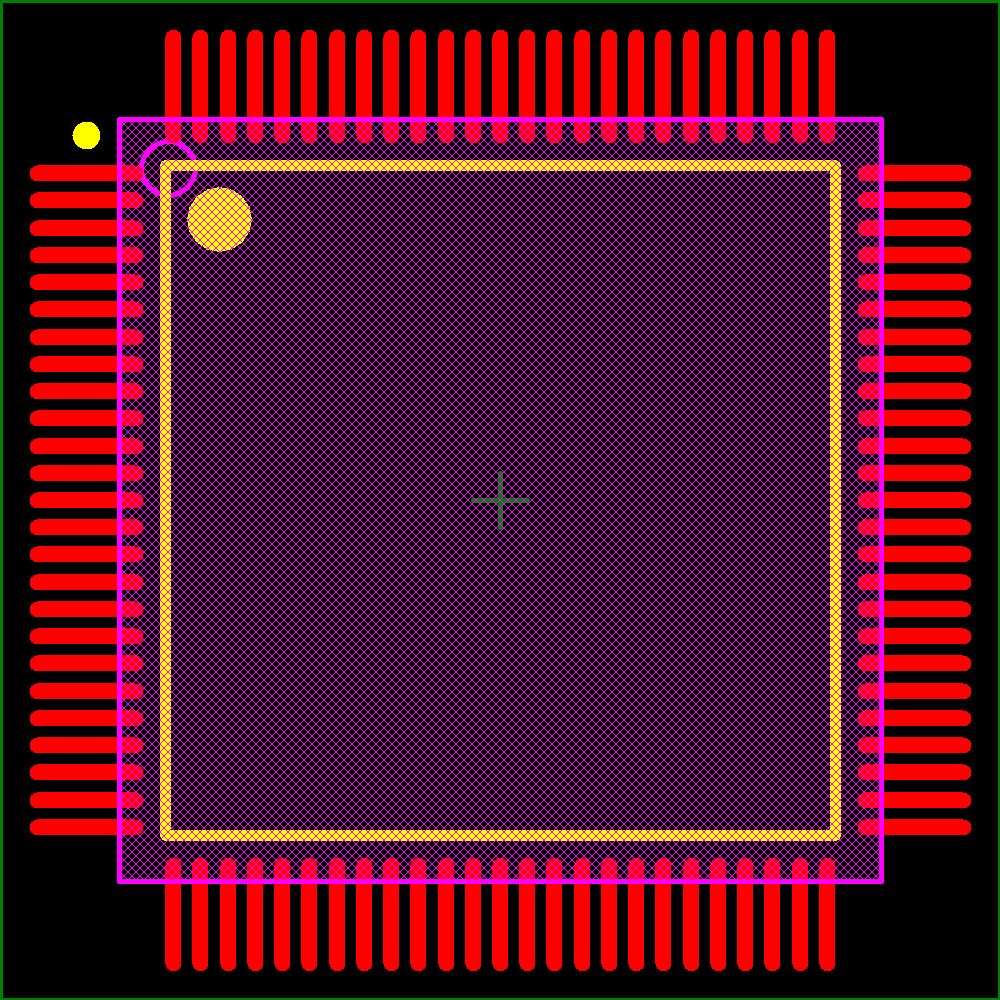 Z16F2811AL20SG Footprint - Zilog