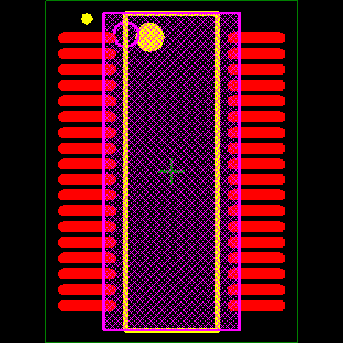LTC3811EG#PBF Footprint - Analog Devices