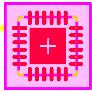 LP5569RTWR Footprint - Texas Instruments