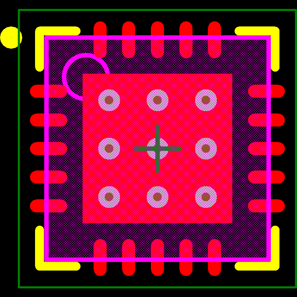 Z8F0830QH020SG Footprint - Zilog