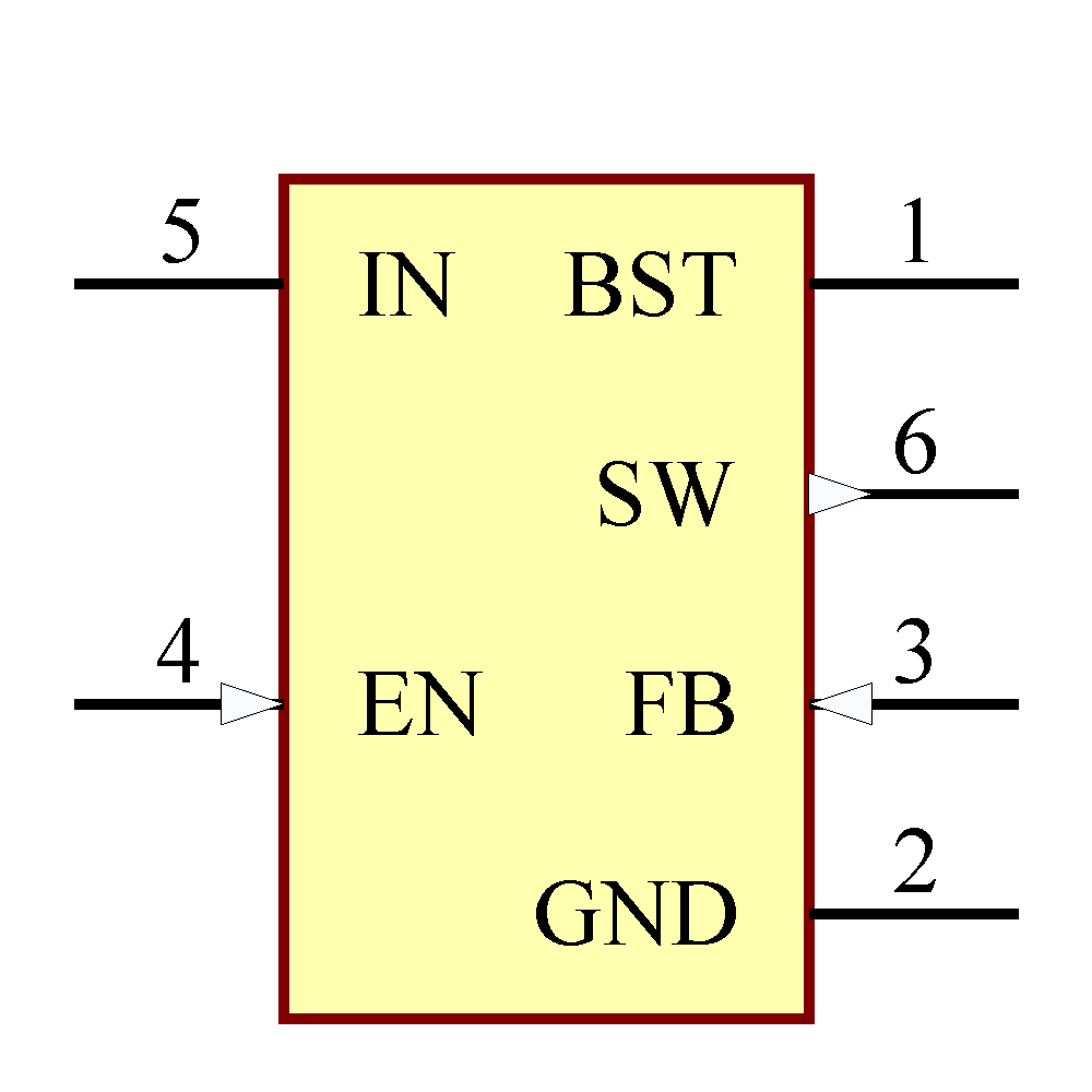 MP2459GJ-P Symbol - Monolithic Power Systems