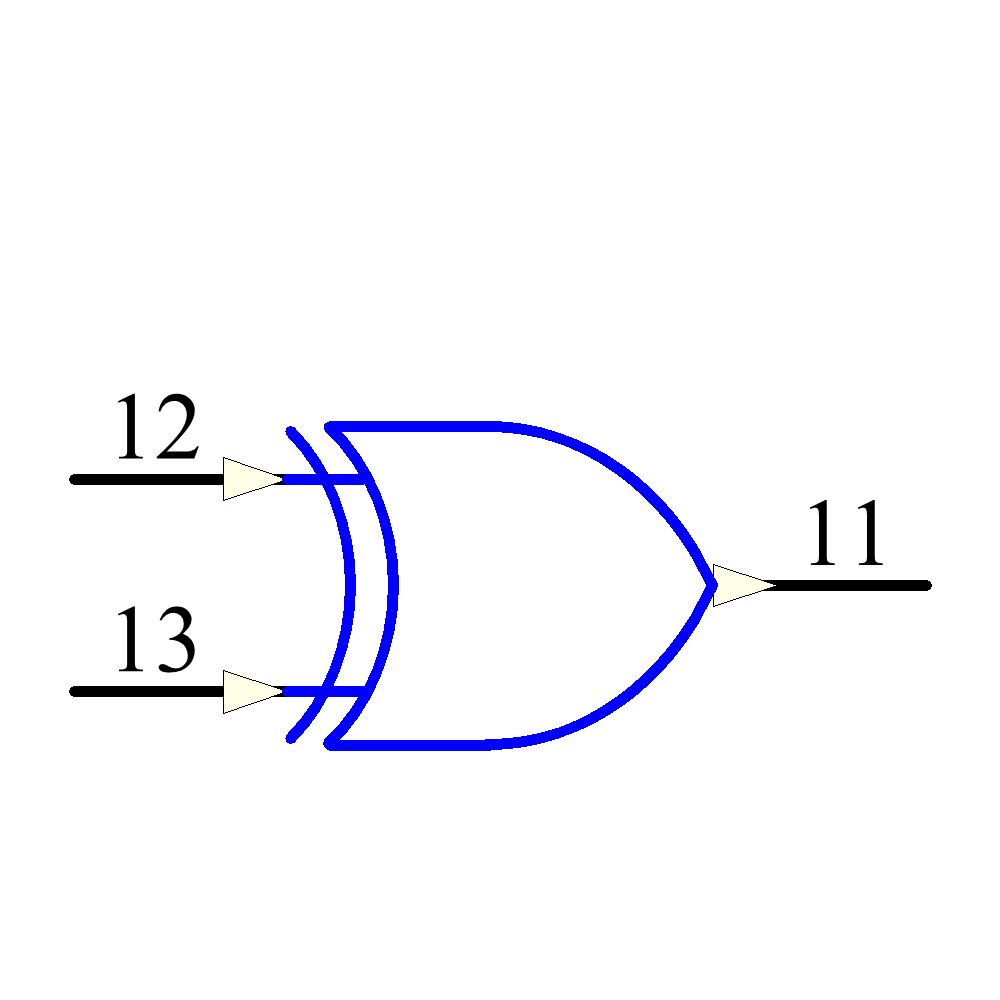 CD4070BNSR Symbol - Texas Instruments