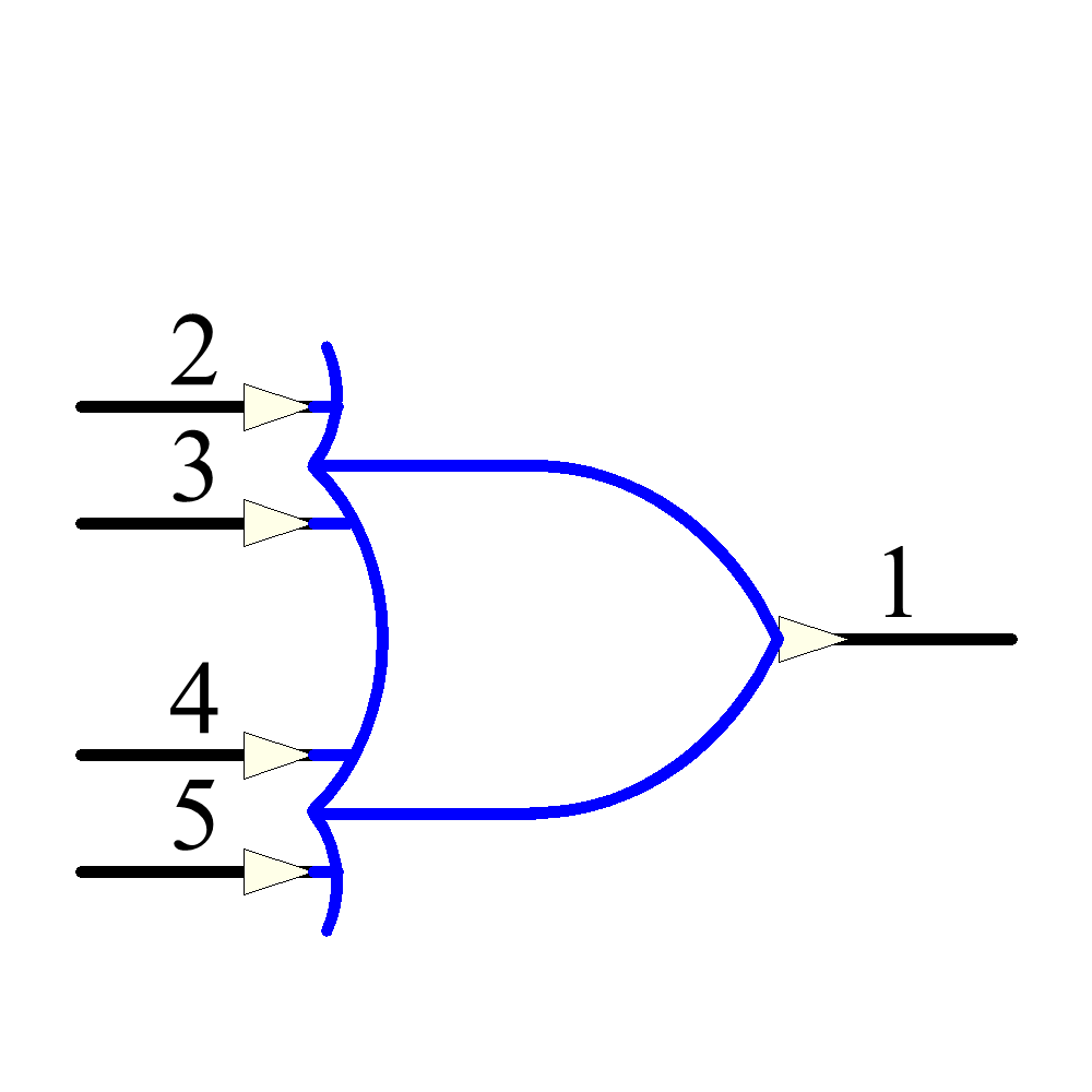 CD4072BM96 Symbol - Texas Instruments