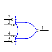 CD4072BM96 Symbol - Texas Instruments