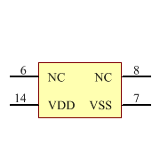 CD4072BM96 Symbol - Texas Instruments