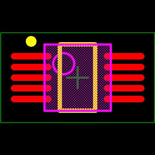LT4356HMS-1#PBF Footprint - Analog Devices