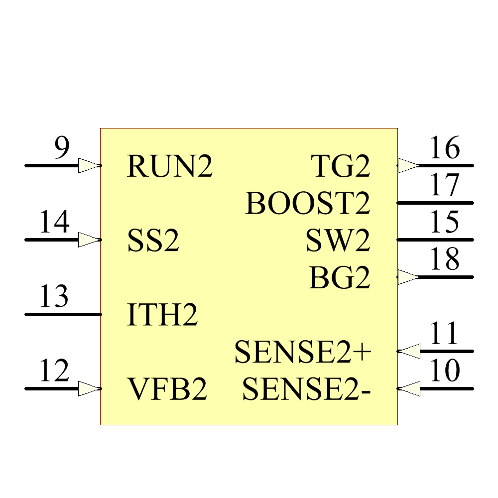 LTC3788EGN-1#PBF Symbol - Analog Devices
