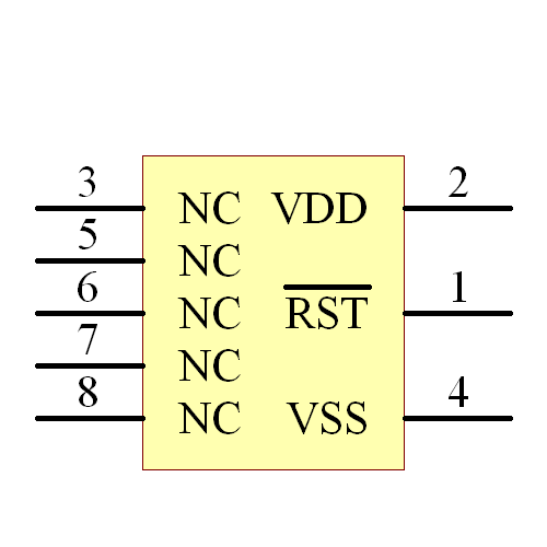 MCP130T-315I/SN Symbol - Microchip