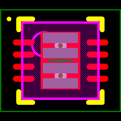 STCS1APUR Footprint - STMicroelectronics