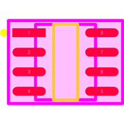 MC78L05ACDR2G Footprint - onsemi