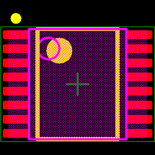 SN74AHCT594PWR Footprint - Texas Instruments