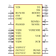 LTC1736CG#PBF Symbol - Analog Devices