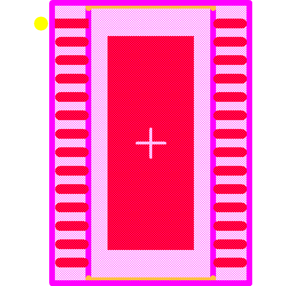 LT3965EFE#PBF Footprint - Analog Devices