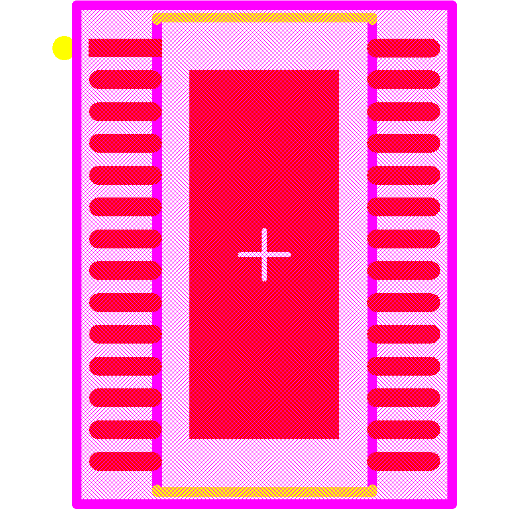 LT3965EFE#PBF Footprint - Analog Devices