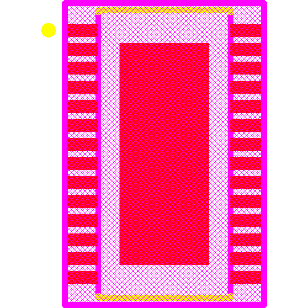 LT3965EFE#PBF Footprint - Analog Devices