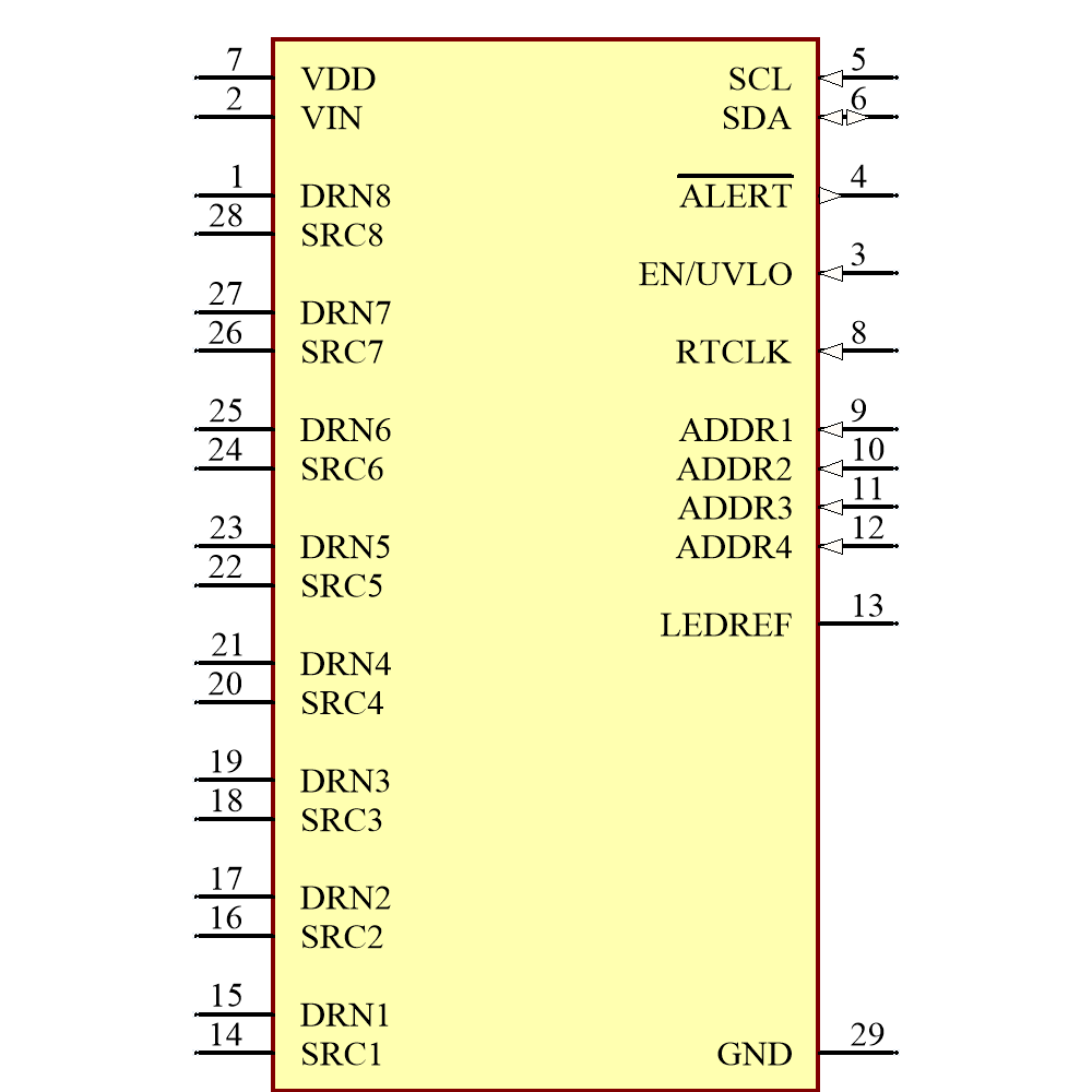 LT3965EFE#PBF Symbol - Analog Devices