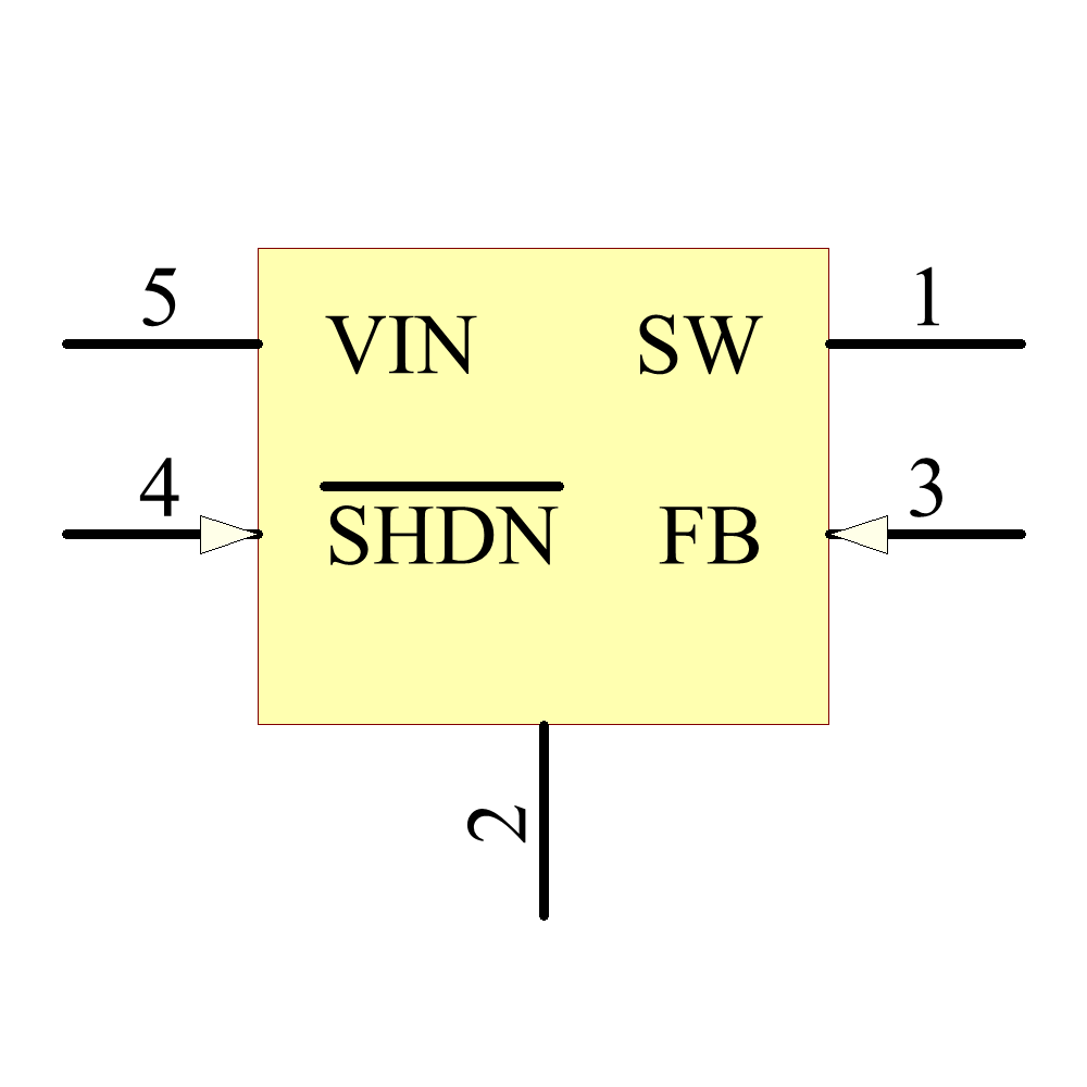 LT1937ES5#TRPBF Symbol - Analog Devices