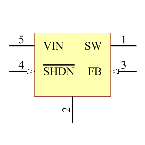 LT1937ES5#TRPBF Symbol - Analog Devices