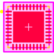 LTC3882EUJ#TRPBF Footprint - Analog Devices